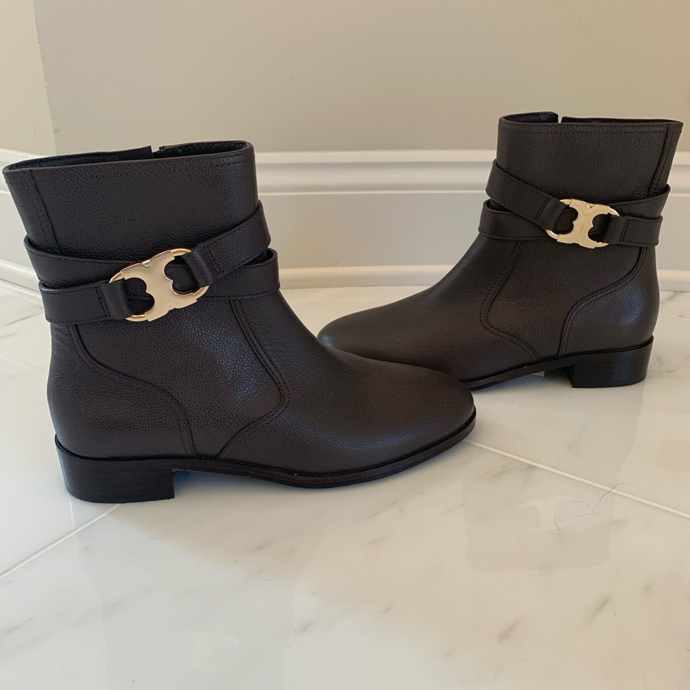 Never worn Tory Burch ankle booties